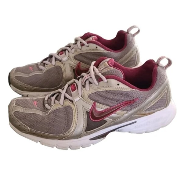 NIKE AIR IMPACT ZONE Sneakers Womens Size 10 Bronze Gray Pewter Running Shoes - Picture 14 of 15